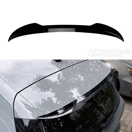 Car Rear Roof Trunk Spoiler Rear Wing Lip Trim Sticker Styling Body Kit for Volkswagen Golf 8 MK8 GTI R GTD 2020-2023