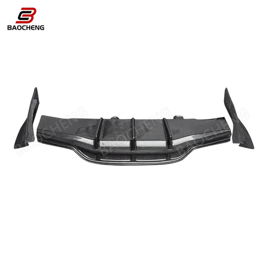 Carbon Fiber for Mercedes-Benz W205 C63 2015-2017 High Quality Rear Bumper Diffuser Car Parts Accessories