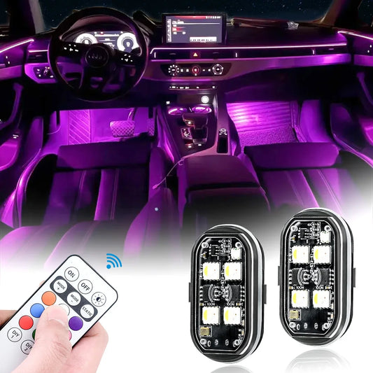 Ambient car lighting system
